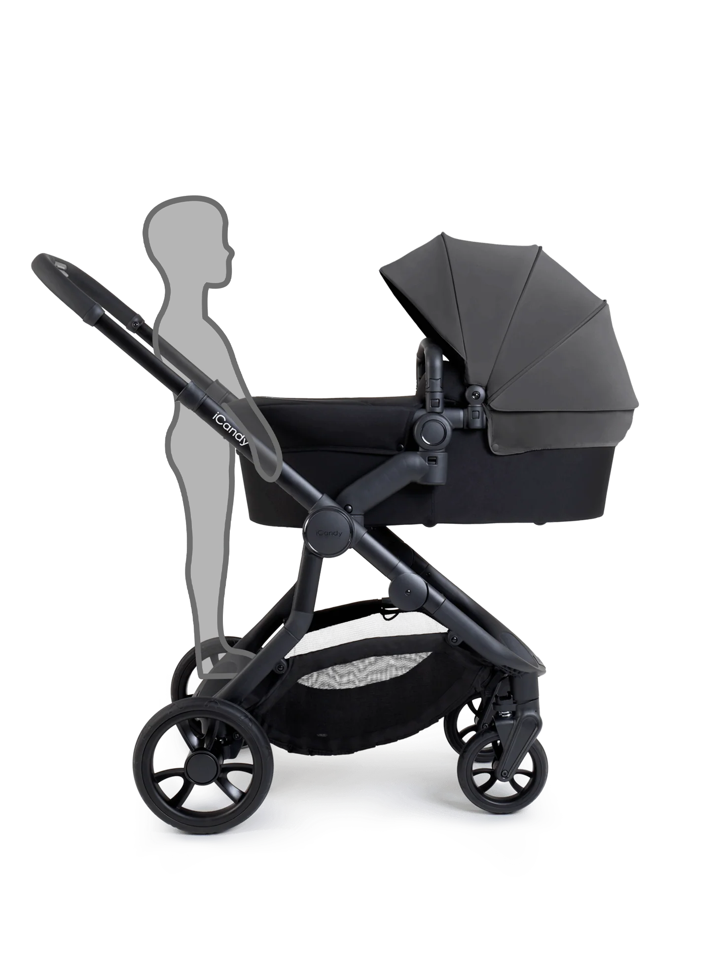 Orange 4 Fossil Double Pushchair Bundle