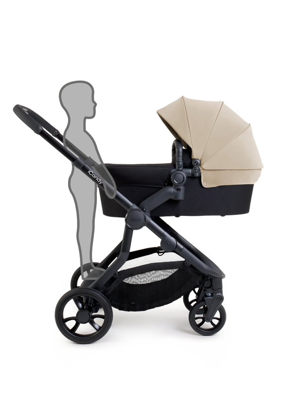 Orange 4 Latte Double Pushchair Bundle