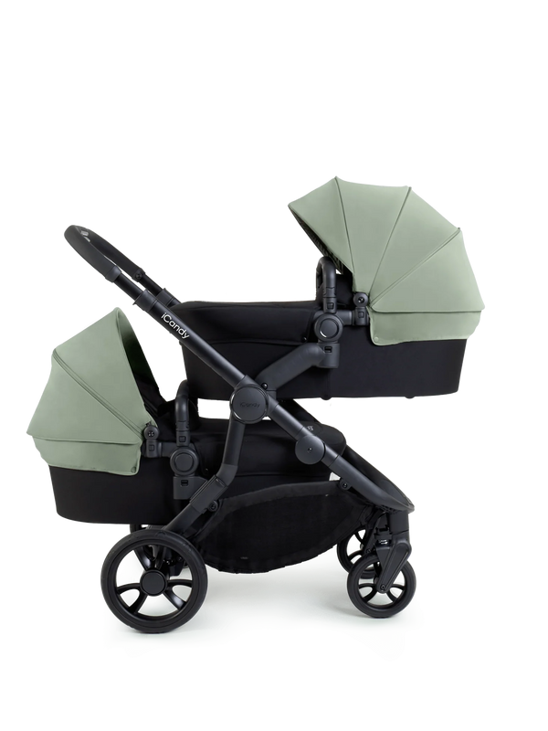 Orange 4 Pistachio Travel System & Car Seat - Twin