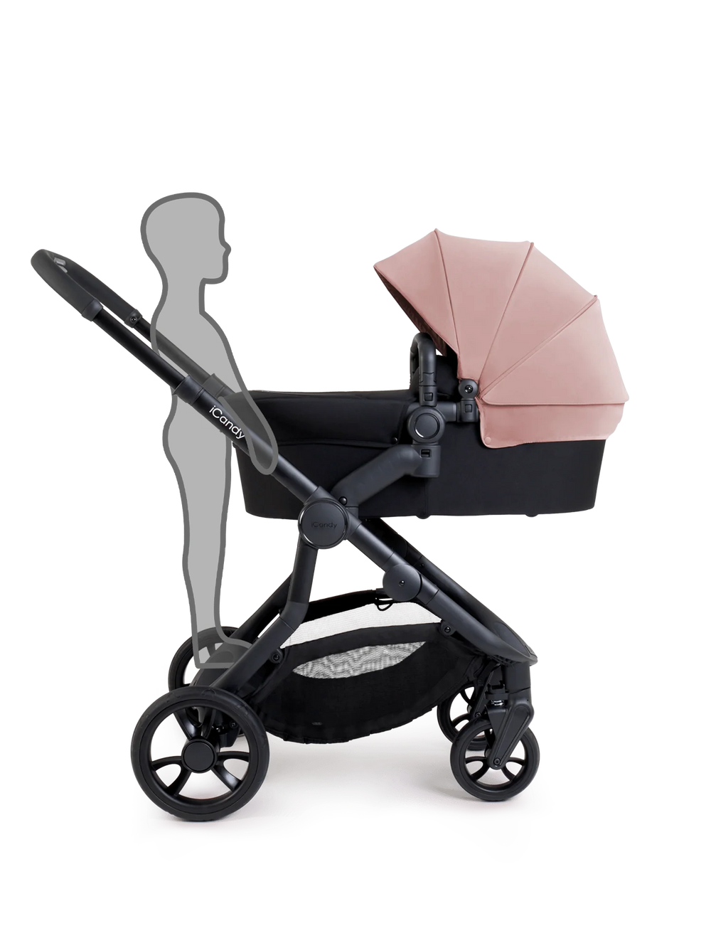 Orange 4 Rose Double Pushchair Bundle