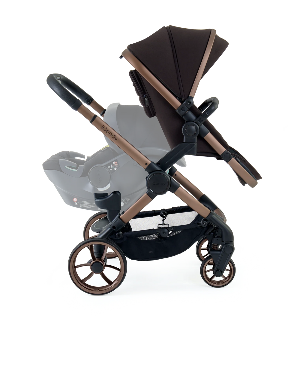 Peach 7 Coco Pushchair and Carrycot - Double