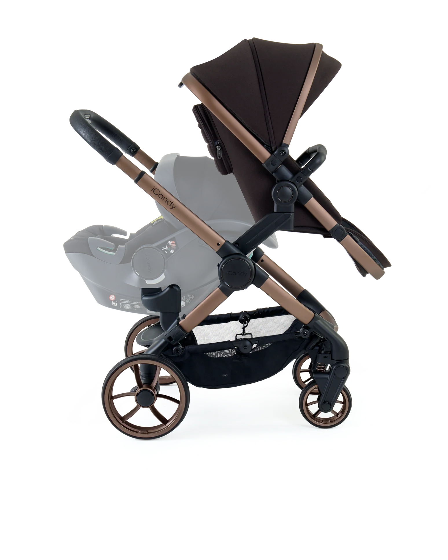Peach 7 Coco Pushchair and Carrycot - Double