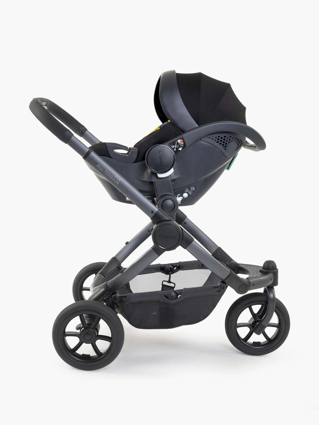 Peach 7 All-Terrain Storm-kinderwagen – Combinatie