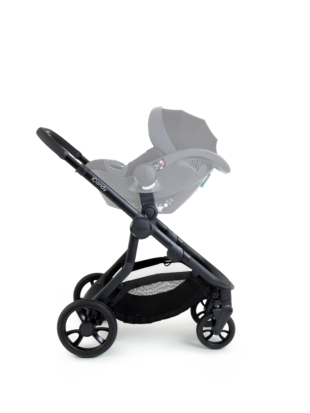 Orange 4 Pistachio Double Pushchair Bundle