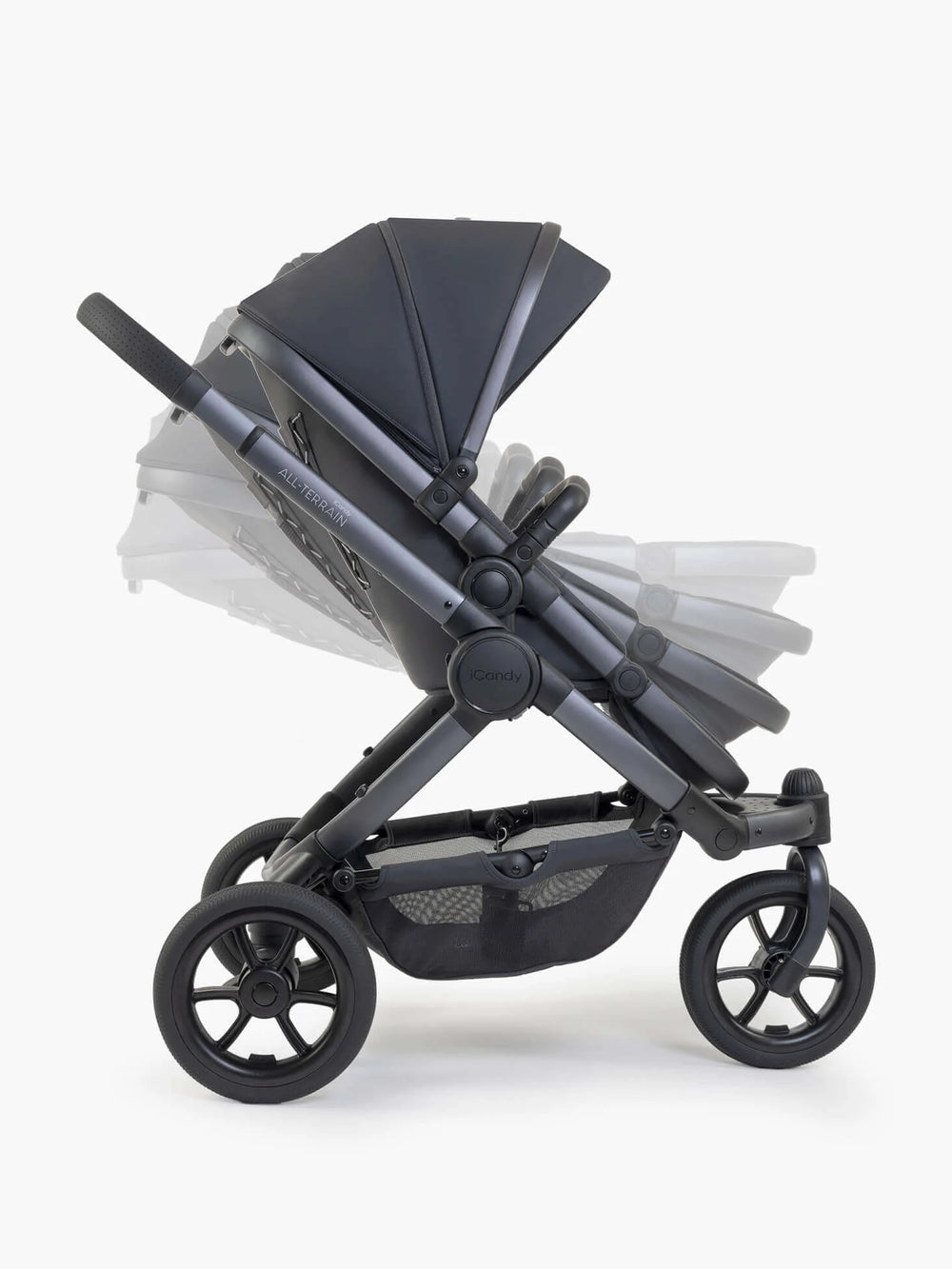 Peach 7 All-Terrain Storm-kinderwagen – Combinatie