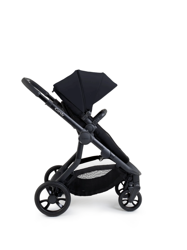 Orange 4 Black Double Pushchair Bundle