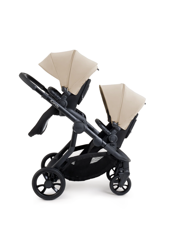 Orange 4 Latte Travel System & Car Seat - Twin