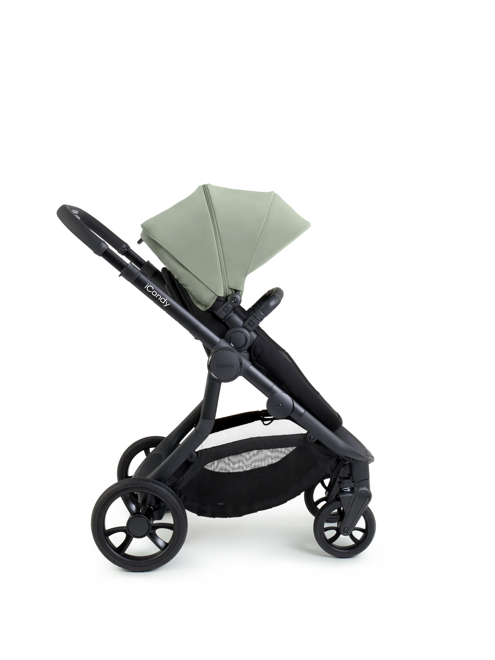 Orange 4 Pistachio Double Pushchair Bundle