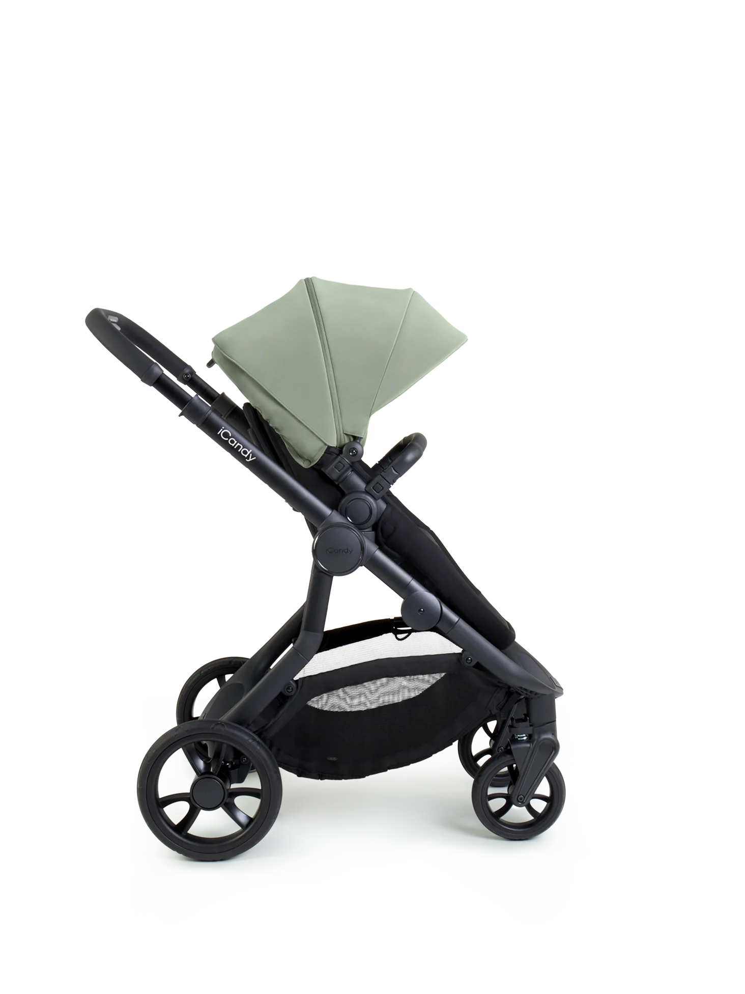 Orange 4 Pistachio Double Pushchair Bundle