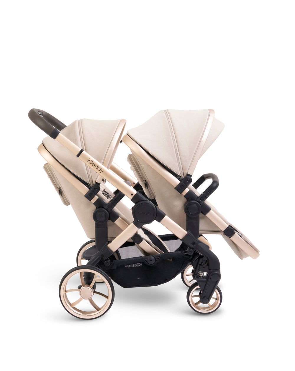 Peach 7 Biscotti Pushchair and Carrycot - Double