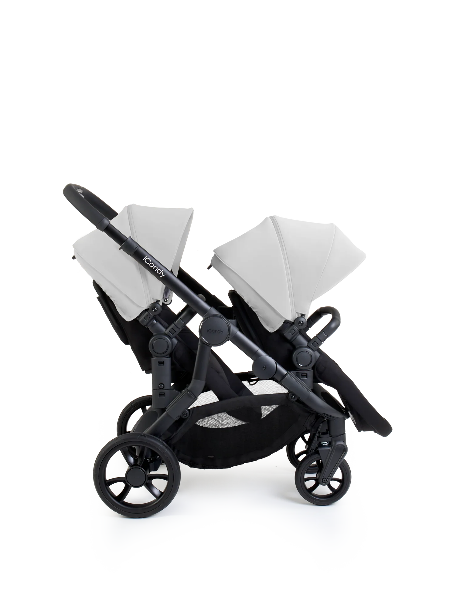 Orange 4 Glacier Double Pushchair Bundle