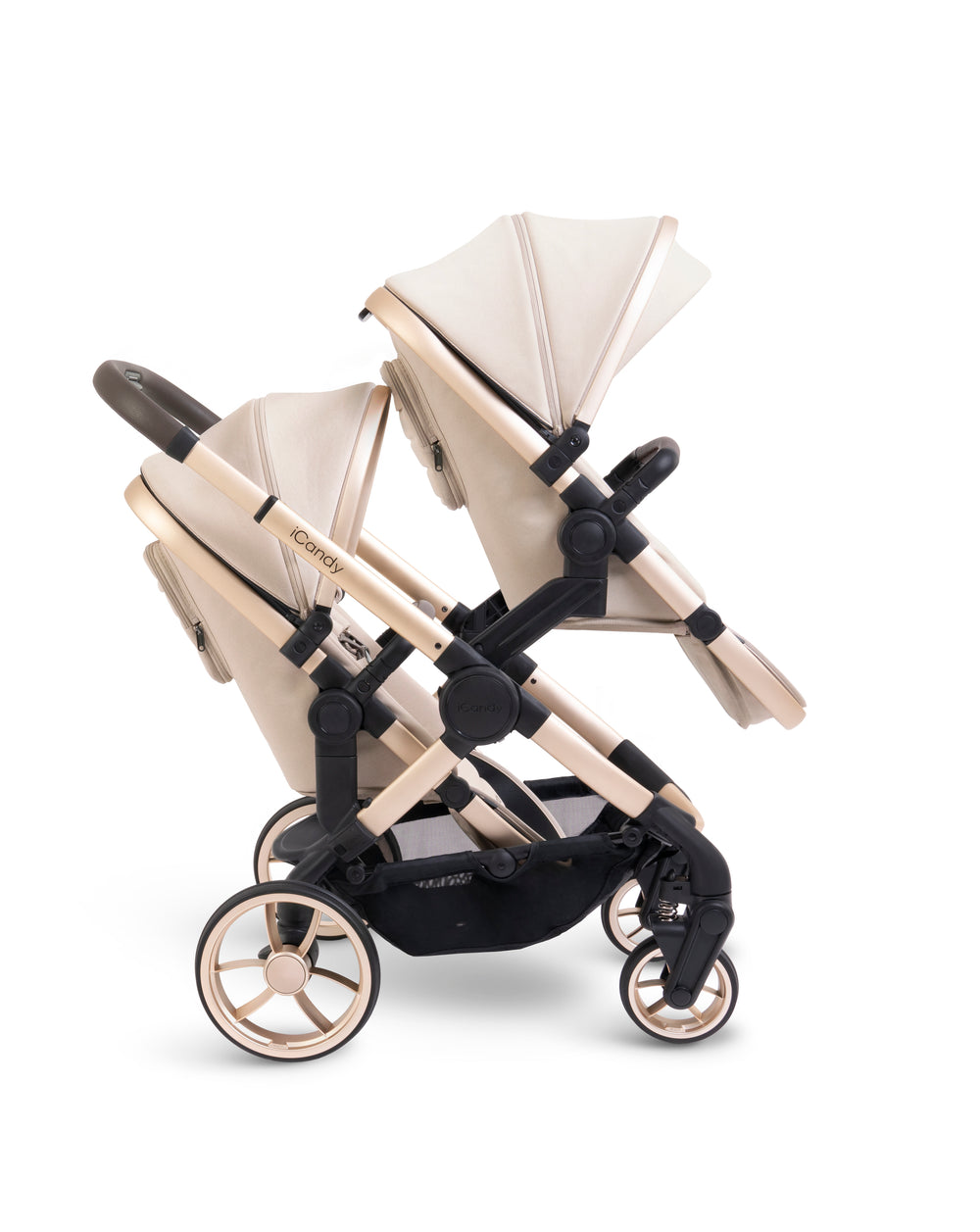 Peach 7 Biscotti Pushchair and Carrycot - Double