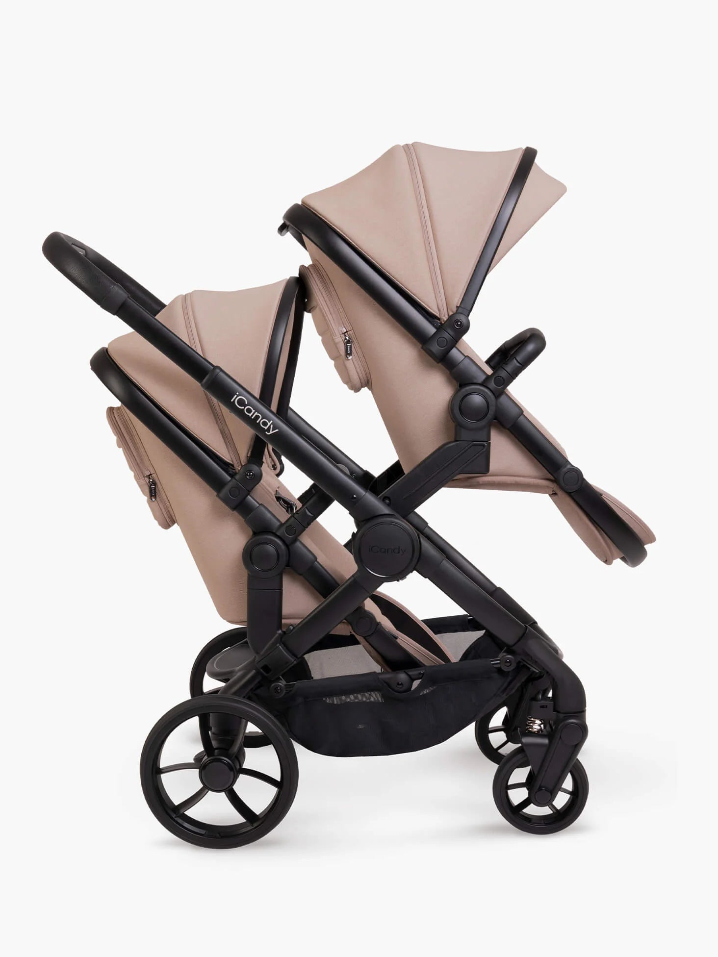 Peach 7 Cookie Pushchair and Carrycot - Twin