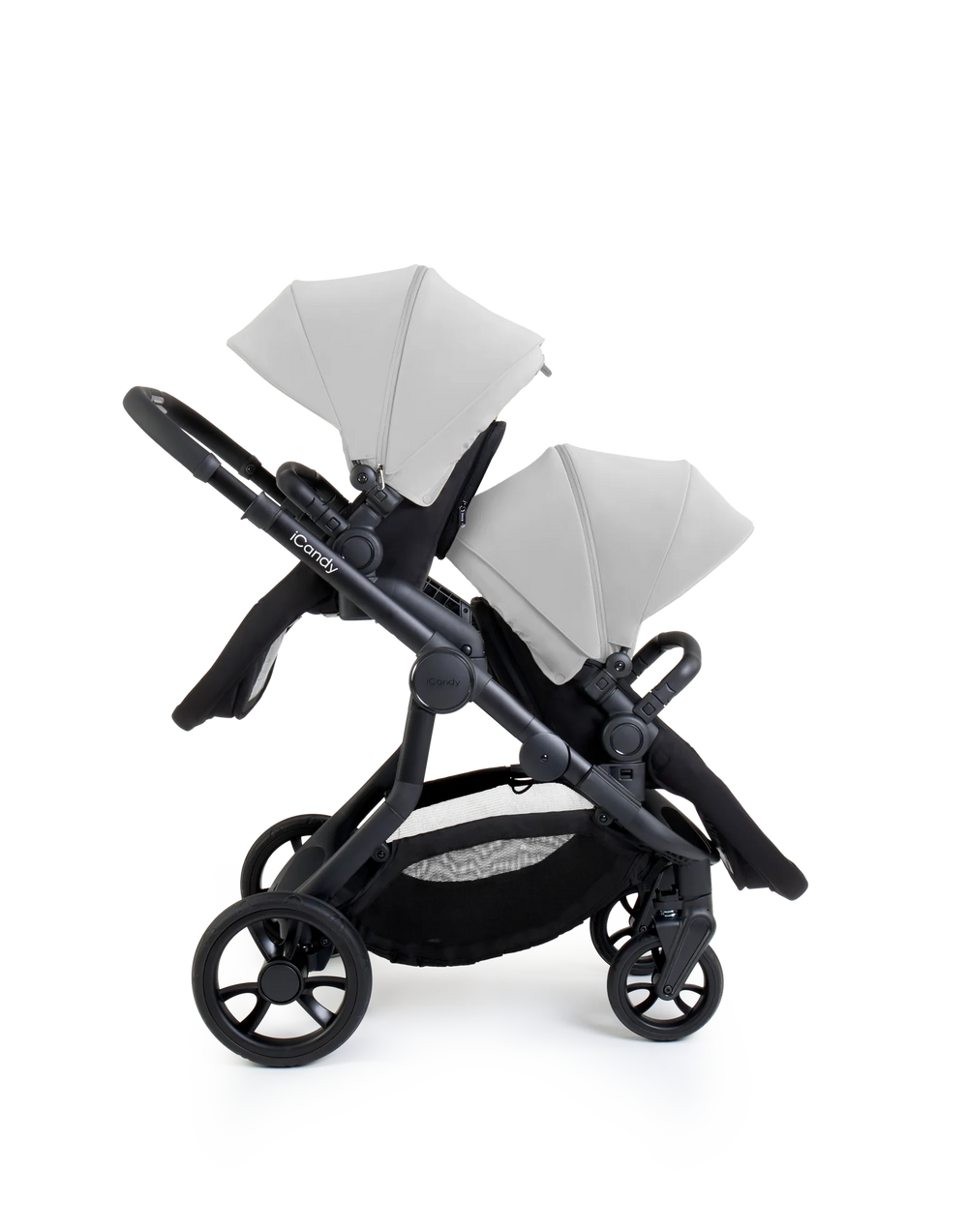 Orange 4 Glacier Double Pushchair Bundle