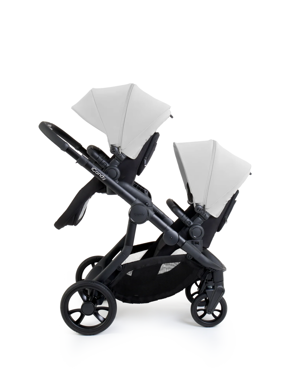 Orange 4 Glacier Double Pushchair Bundle