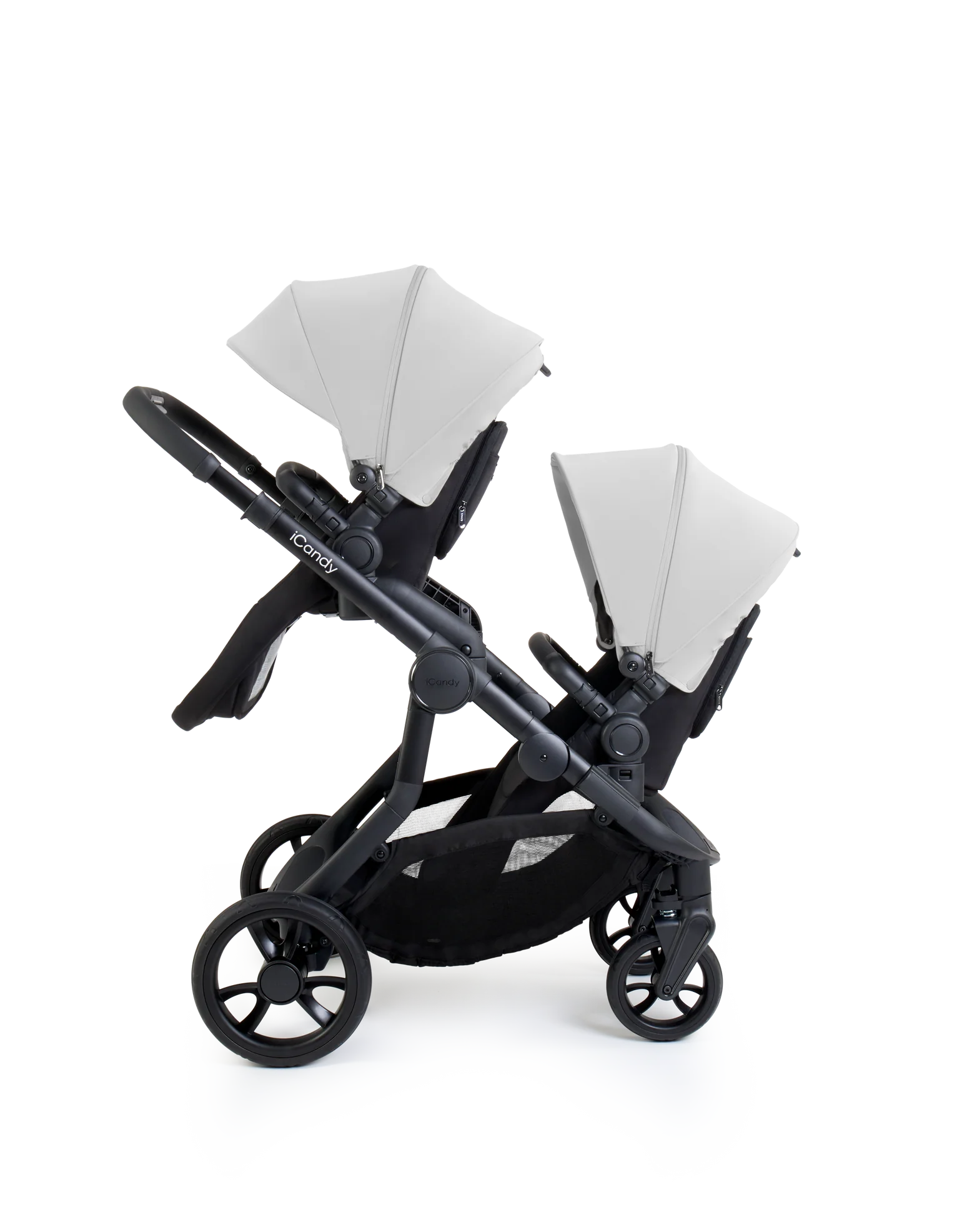 Orange 4 Glacier Double Pushchair Bundle