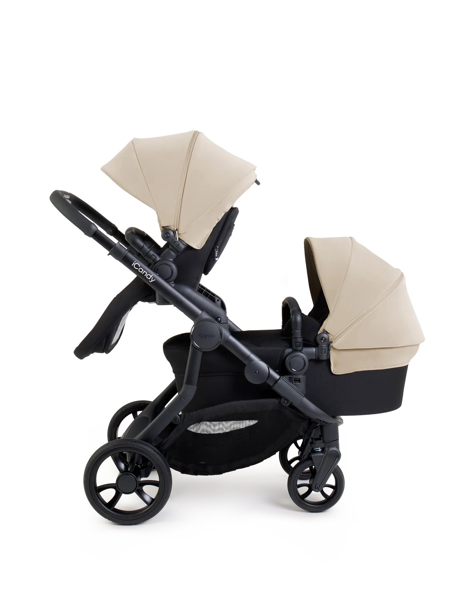 Orange 4 Latte Pushchair Bundle