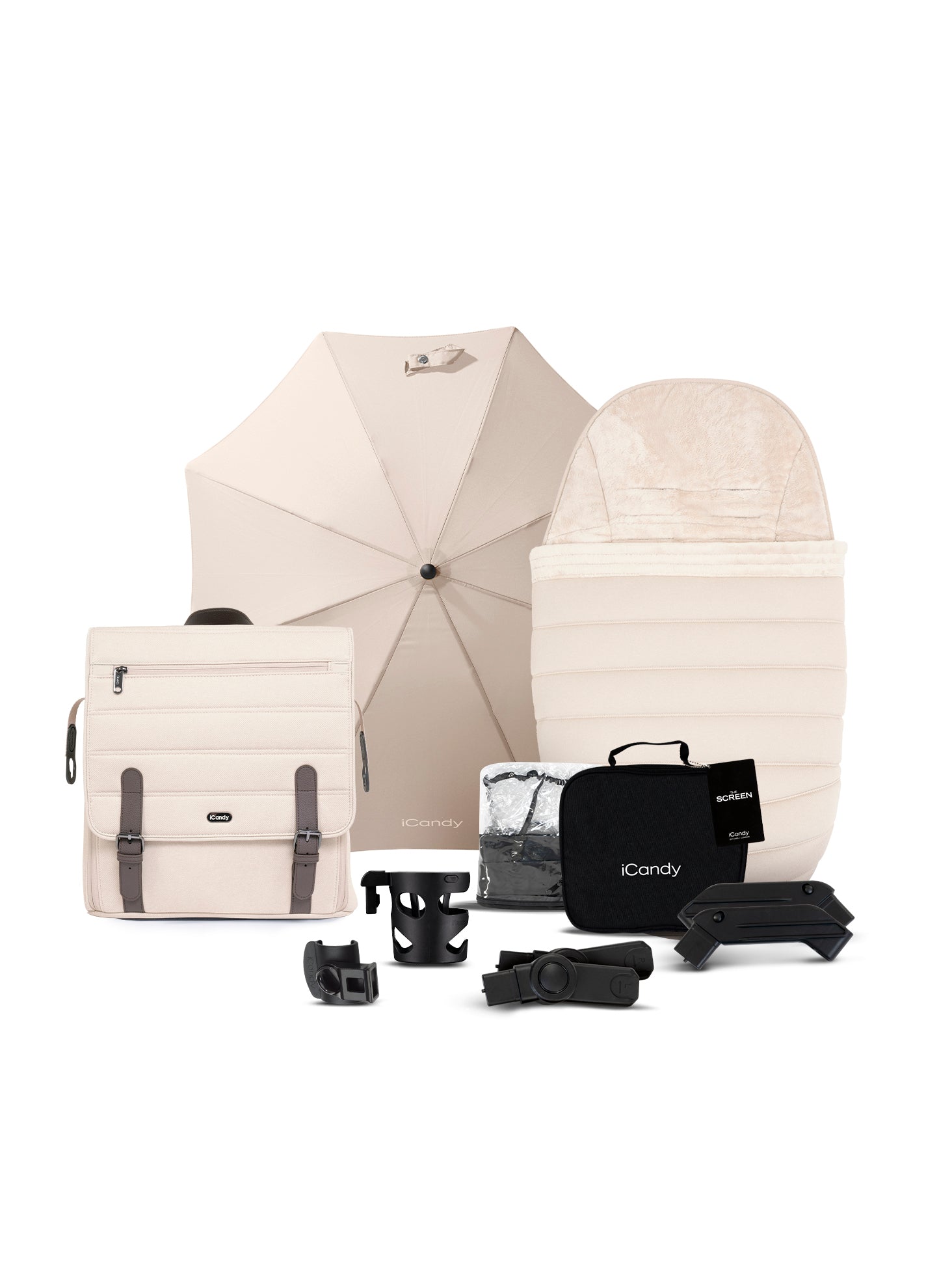 Accessoires pakket 2-1 kinderwagen t.w.v. 440,-