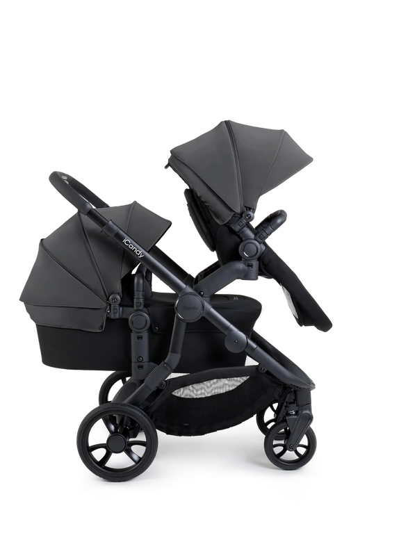 Orange 4 Fossil Double Pushchair Bundle