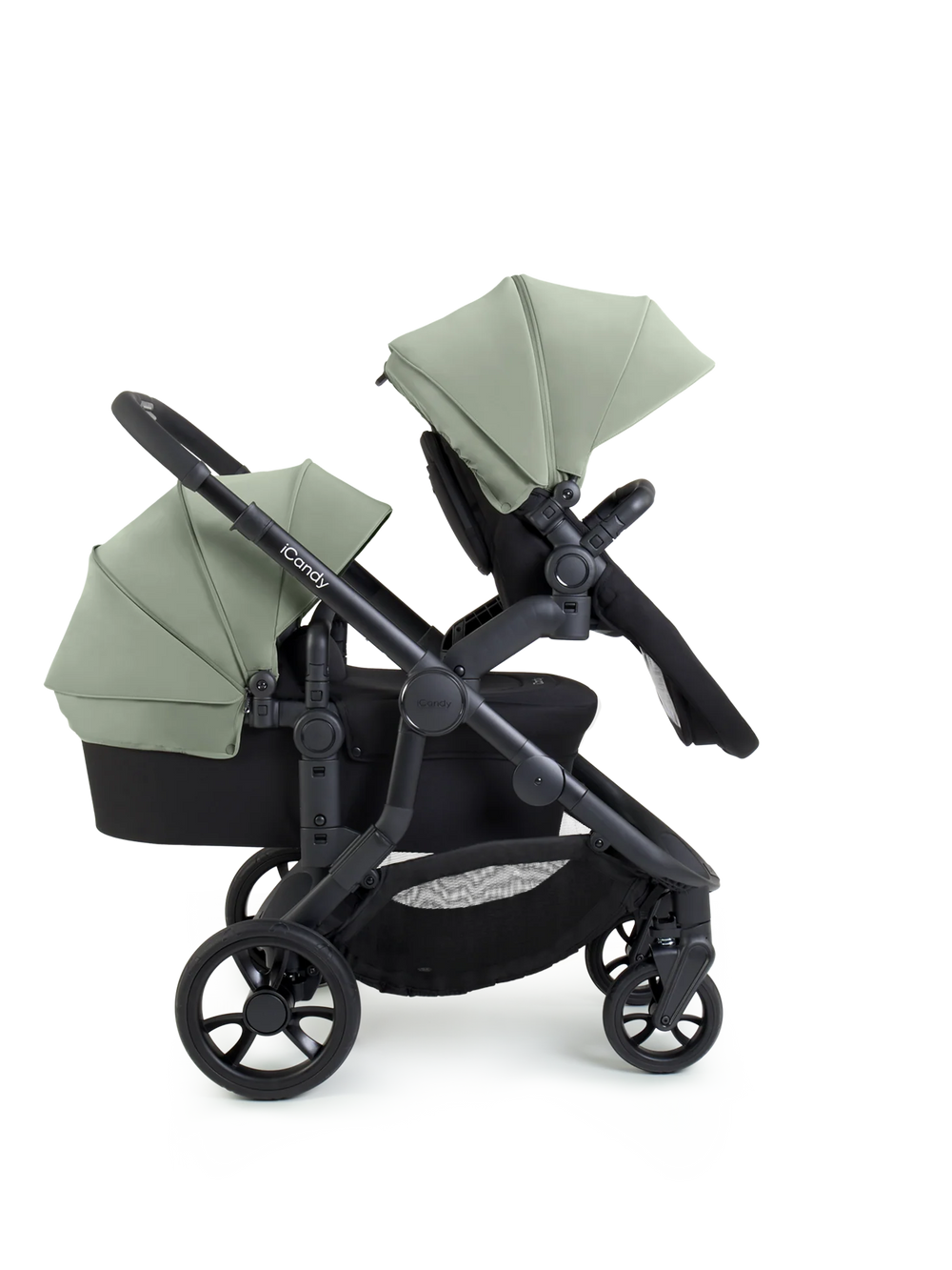 Orange 4 Pistachio Pushchair Bundle