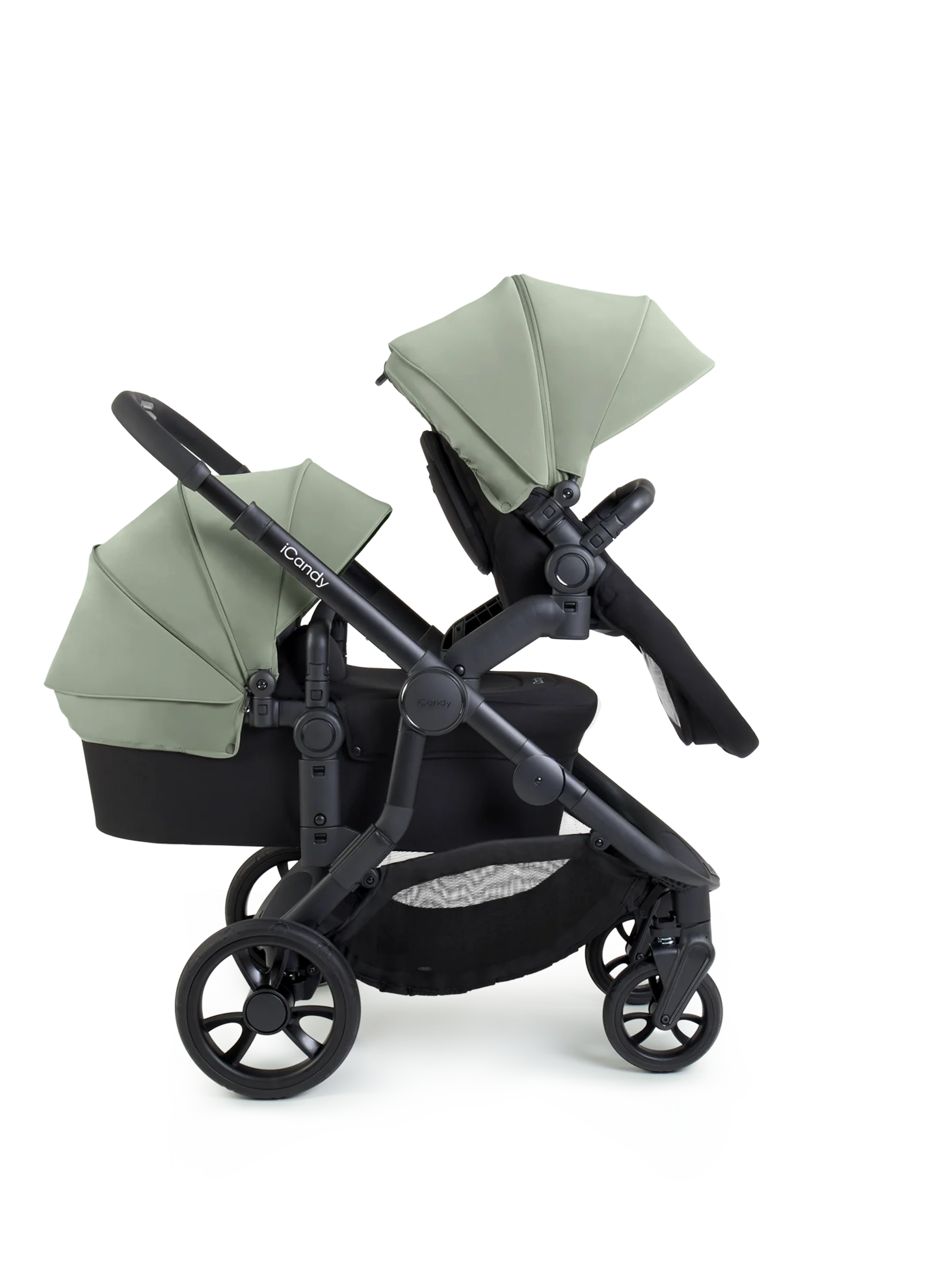 Orange 4 Pistachio Pushchair Bundle