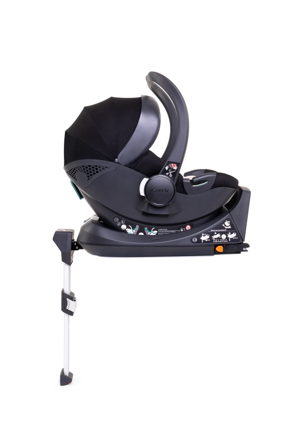 Orange 4 Glacier Travel System & Car Seat - Twin