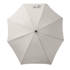 Peach 8 Taupe Parasol x2