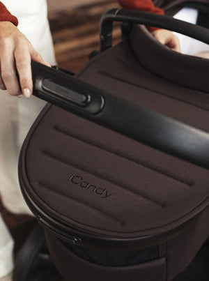 Peach 8 Coffee Bean Pushchair and Carrycot - Pushchair Bundle
