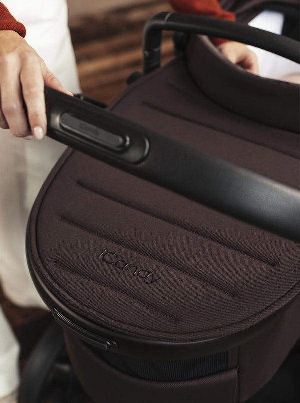 Peach 8 Coffee Bean Pushchair and Carrycot - Pushchair Bundle