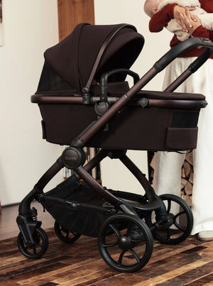 Peach 8 Coffee Bean Pushchair and Carrycot - Pushchair Bundle