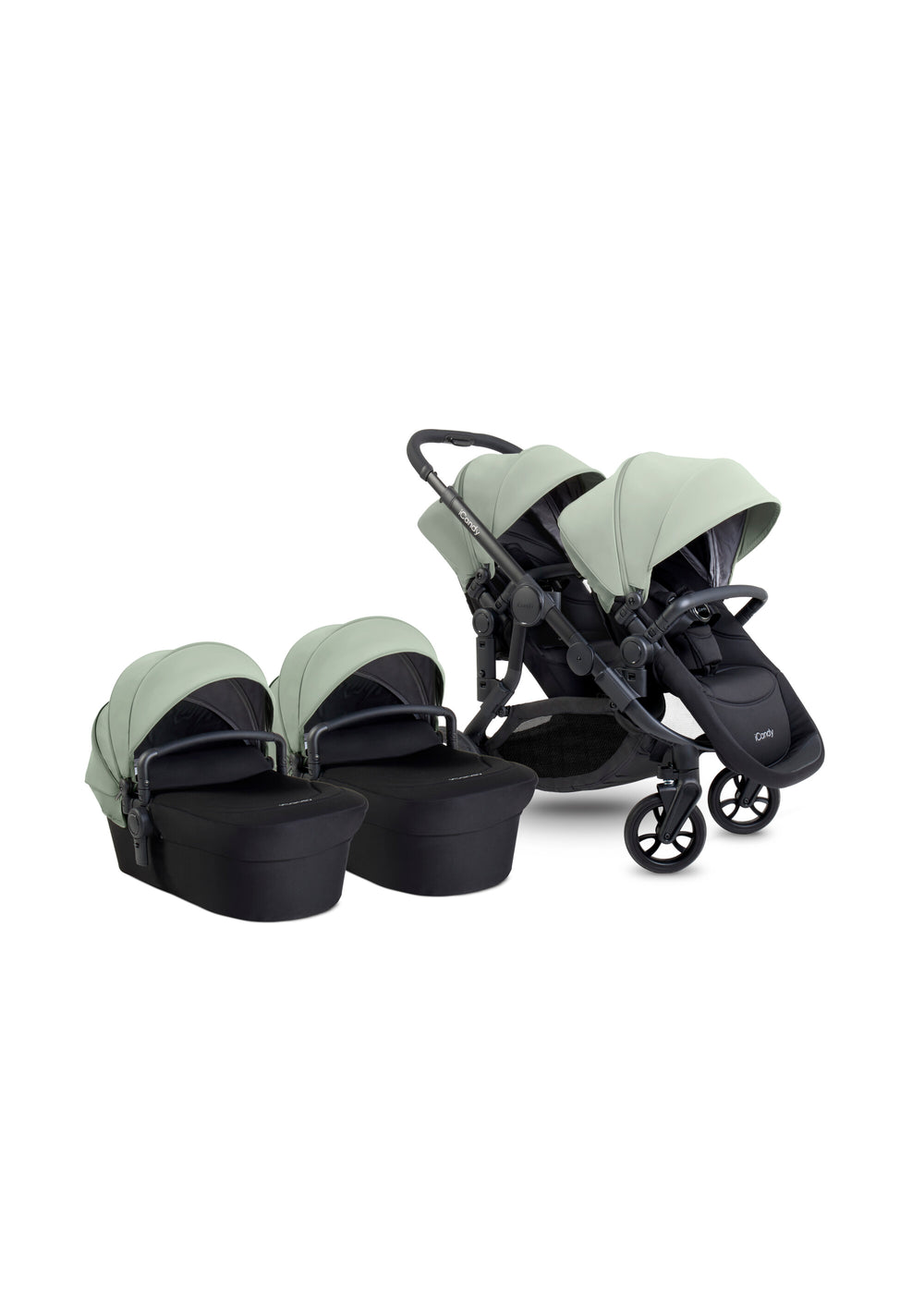 iCandy Orange twin kinderwagen pistache
