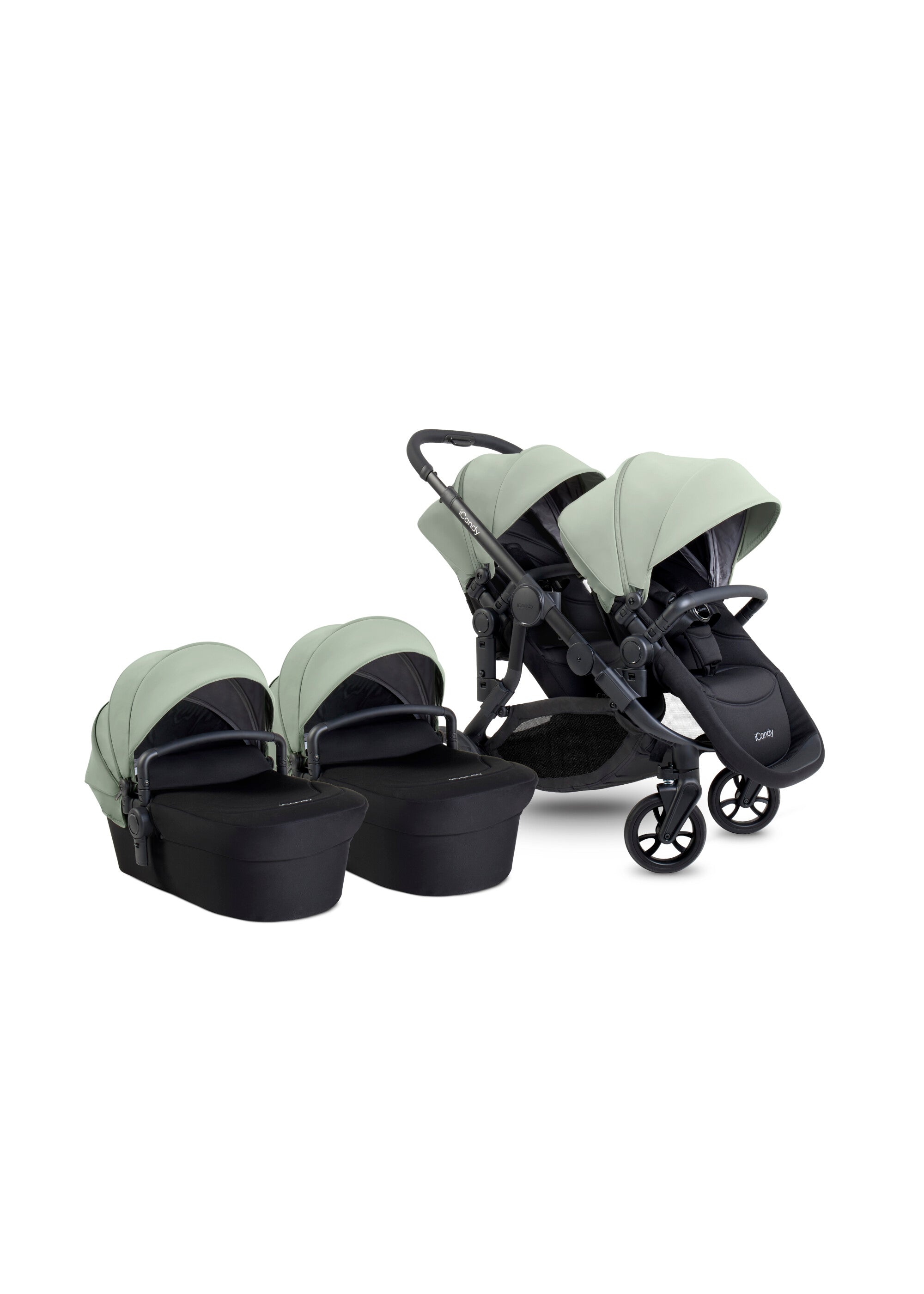 iCandy Orange twin kinderwagen pistache