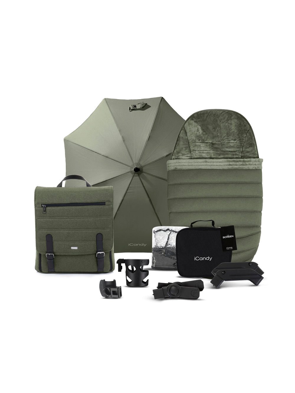 Accessoires pakket 2-1 kinderwagen t.w.v. 440,-