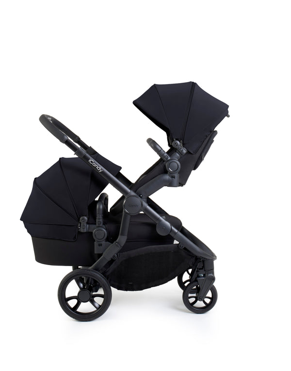 iCandy Orange Double kinderwagen black