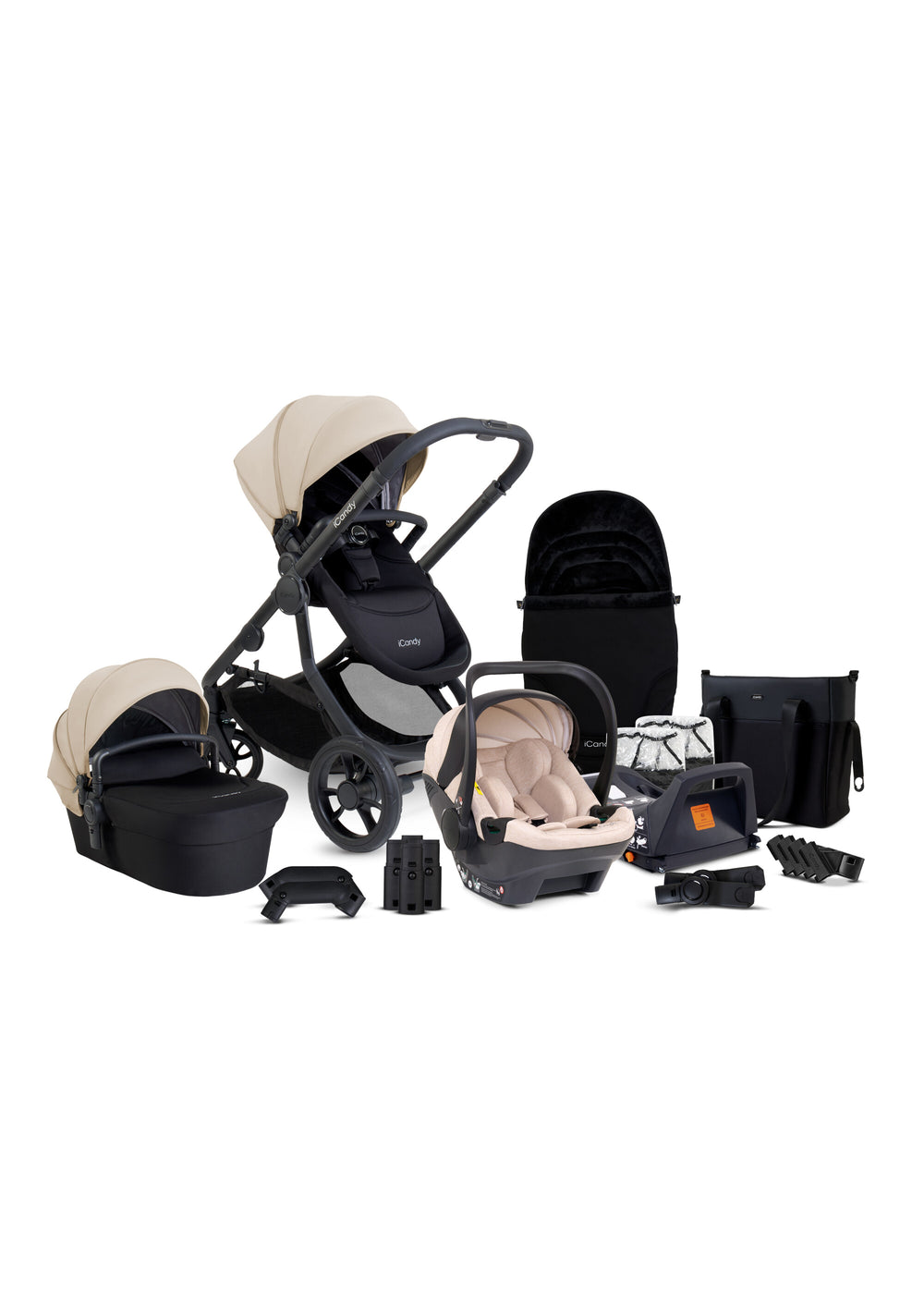 iCandy Orange 3-1 kinderwagen latte