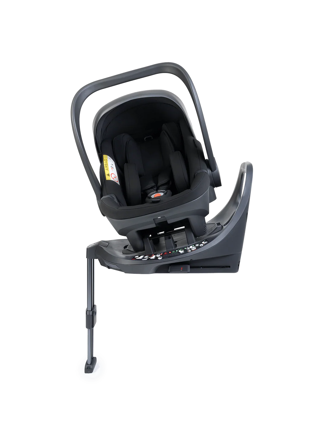 Core 2 Black Pushchair and Carrycot - Complete 360 Car Seat Bundle