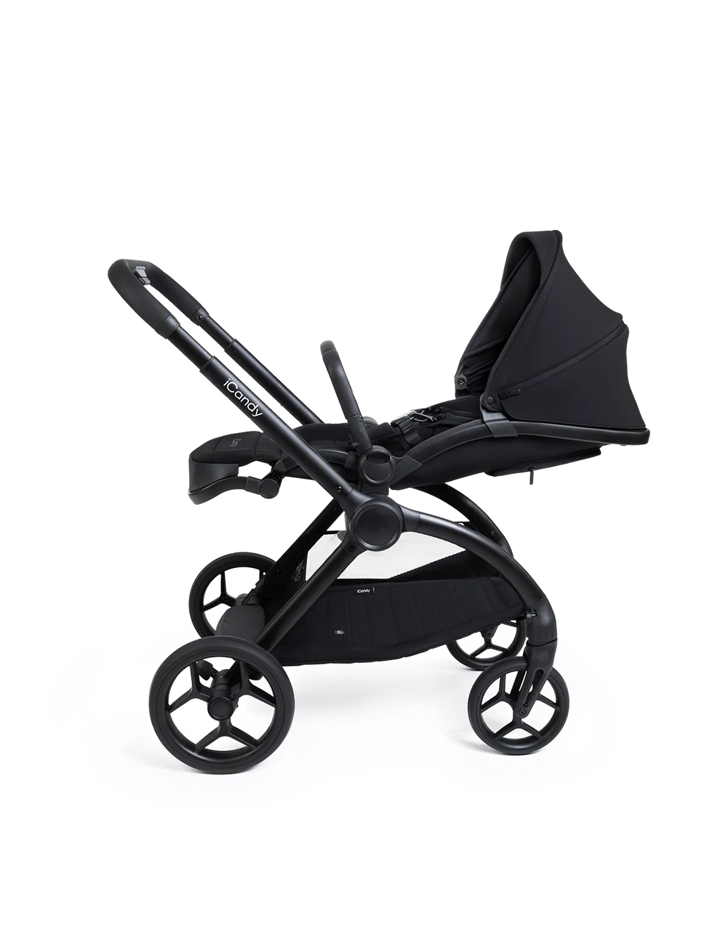 Core 2 Black Pushchair and Carrycot - Complete 360 Car Seat Bundle