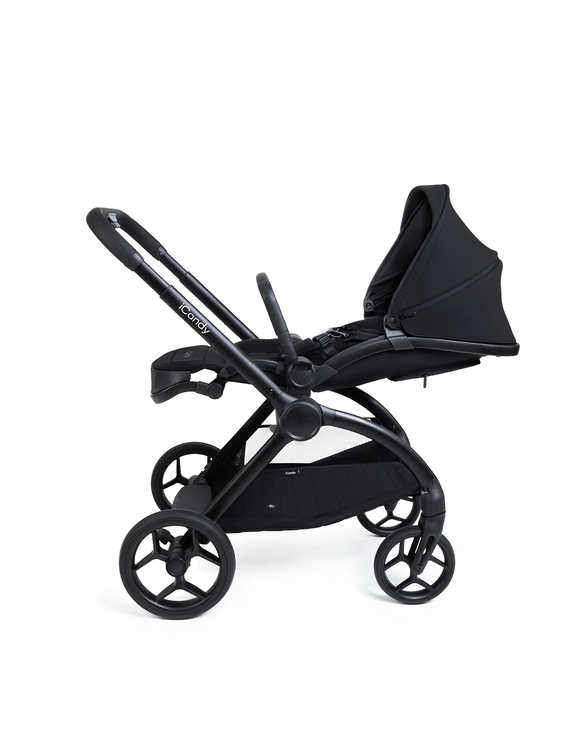 Core 2 Black Pushchair and Carrycot - Complete 360 Car Seat Bundle