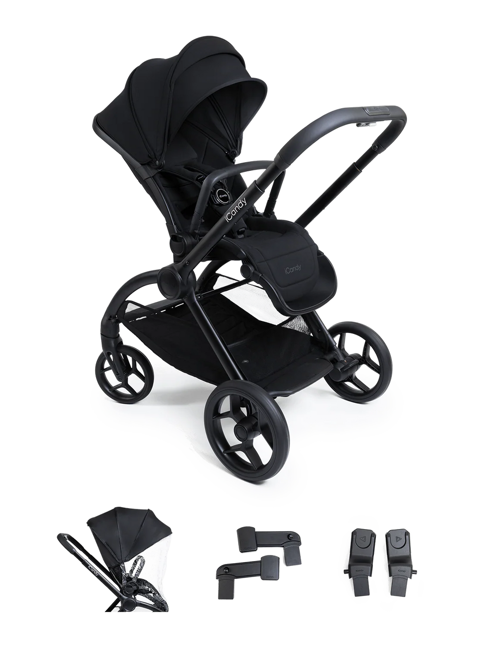 Core 2 Black Pushchair