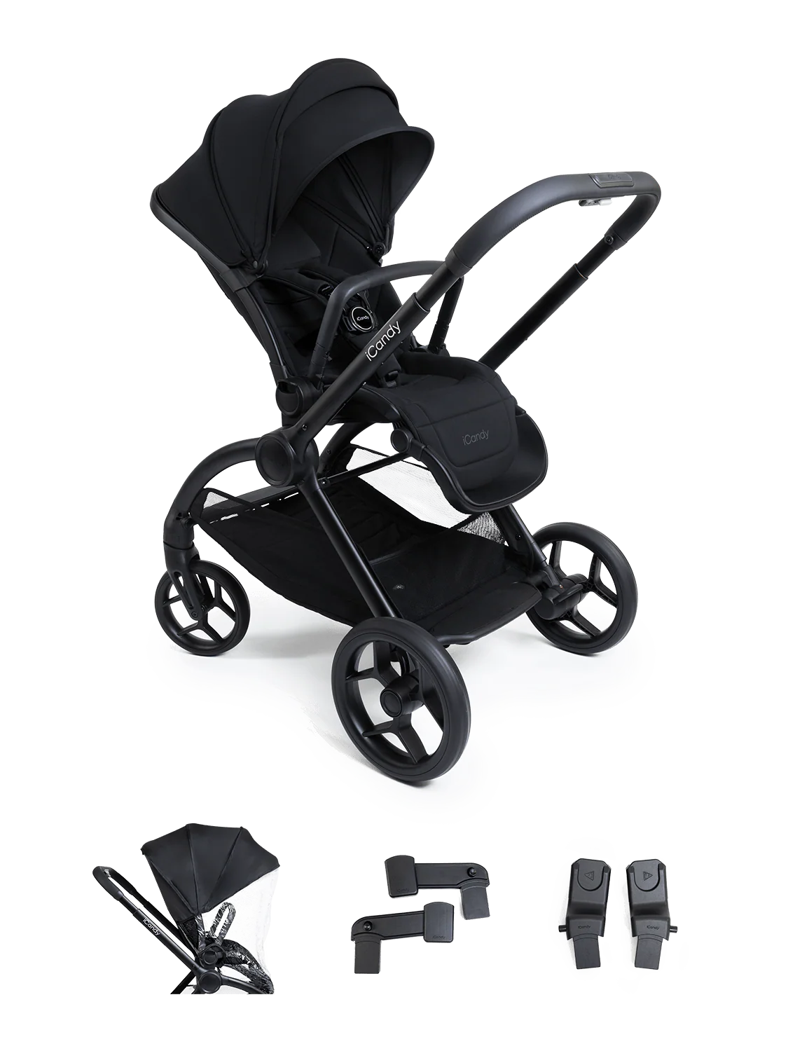 Core 2 Black Pushchair