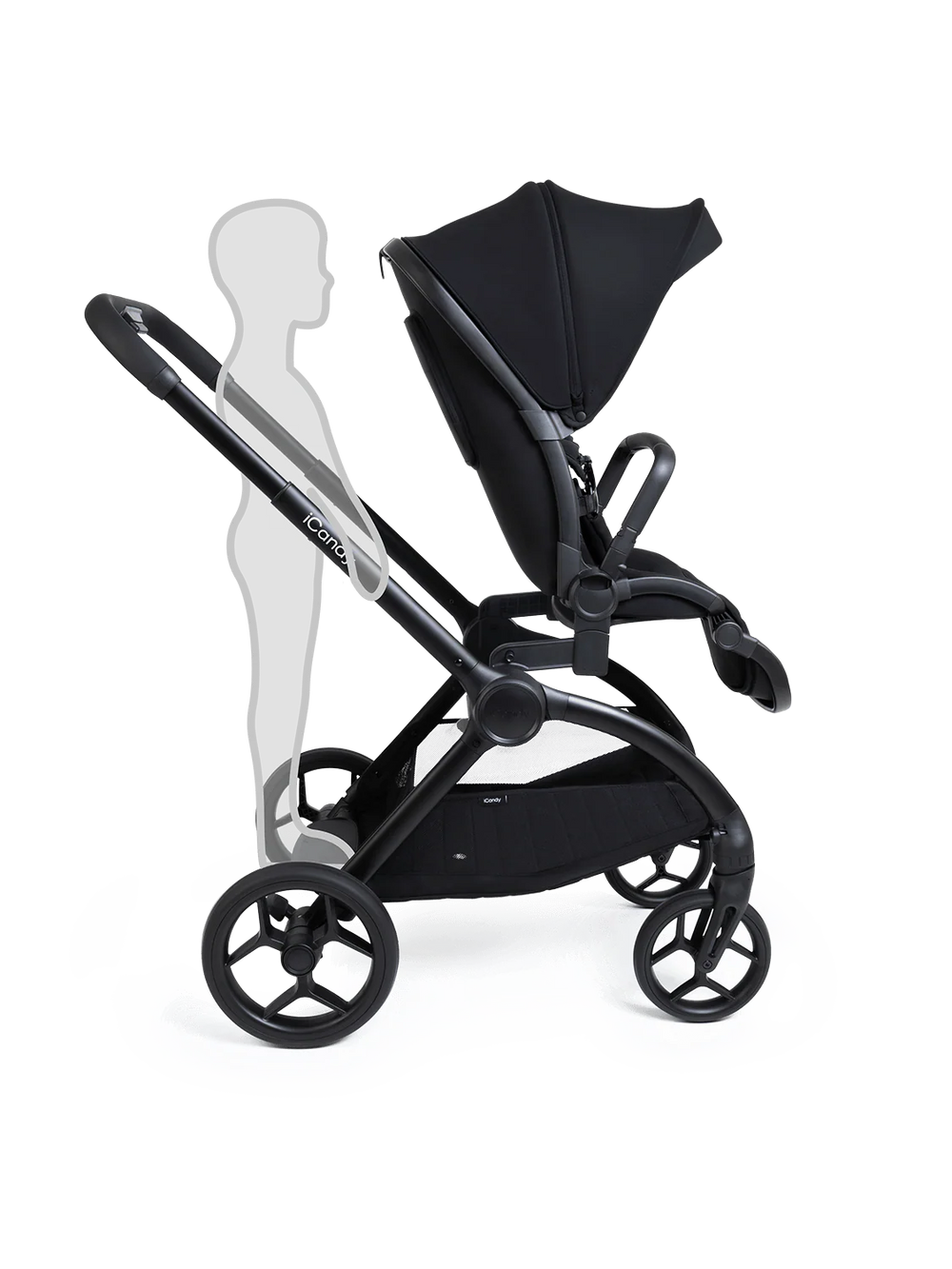 Core 2 Black Pushchair