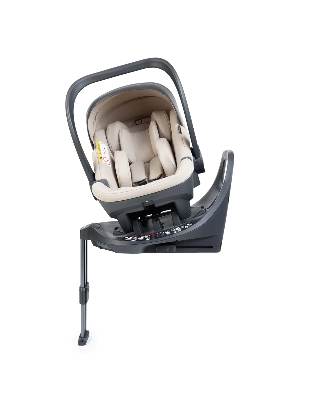 Core 2 Sandstone Pushchair and Carrycot - Complete 360 Car Seat Bundle