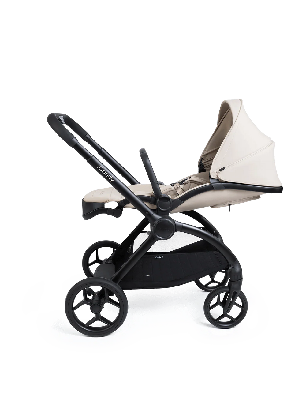 Core 2 Sandstone Pushchair and Carrycot - Complete 360 Car Seat Bundle