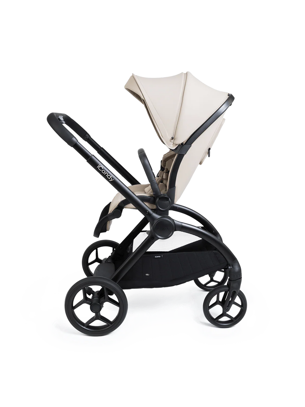 Core 2 Sandstone Pushchair and Carrycot - Complete 360 Car Seat Bundle