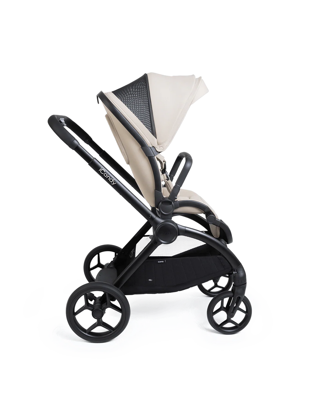 Core 2 Sandstone Pushchair and Carrycot - Complete 360 Car Seat Bundle