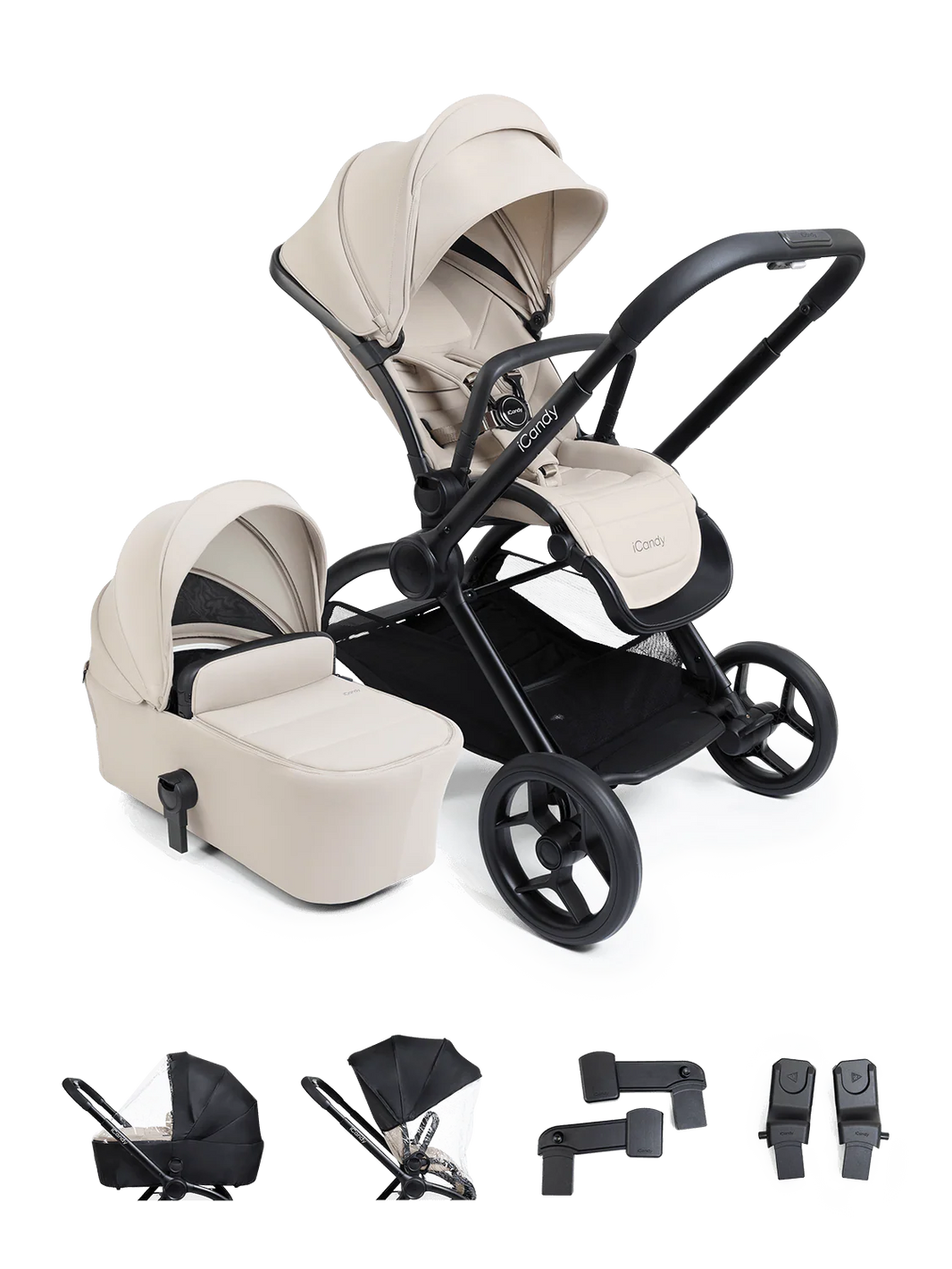 Core 2 Sandstone Pushchair and Carrycot