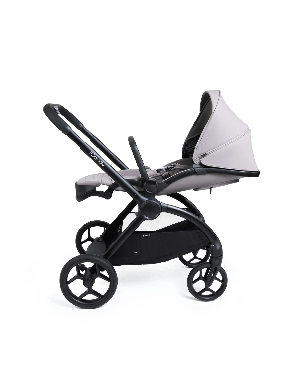 Core 2 Storm Grey Pushchair and Carrycot - Complete 360 Car Seat Bundle