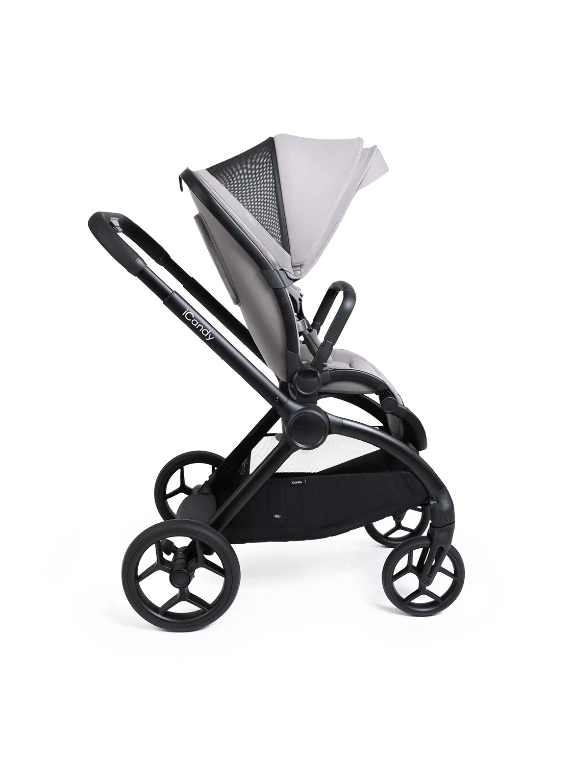 Core 2 Storm Grey Pushchair and Carrycot - Complete 360 Car Seat Bundle