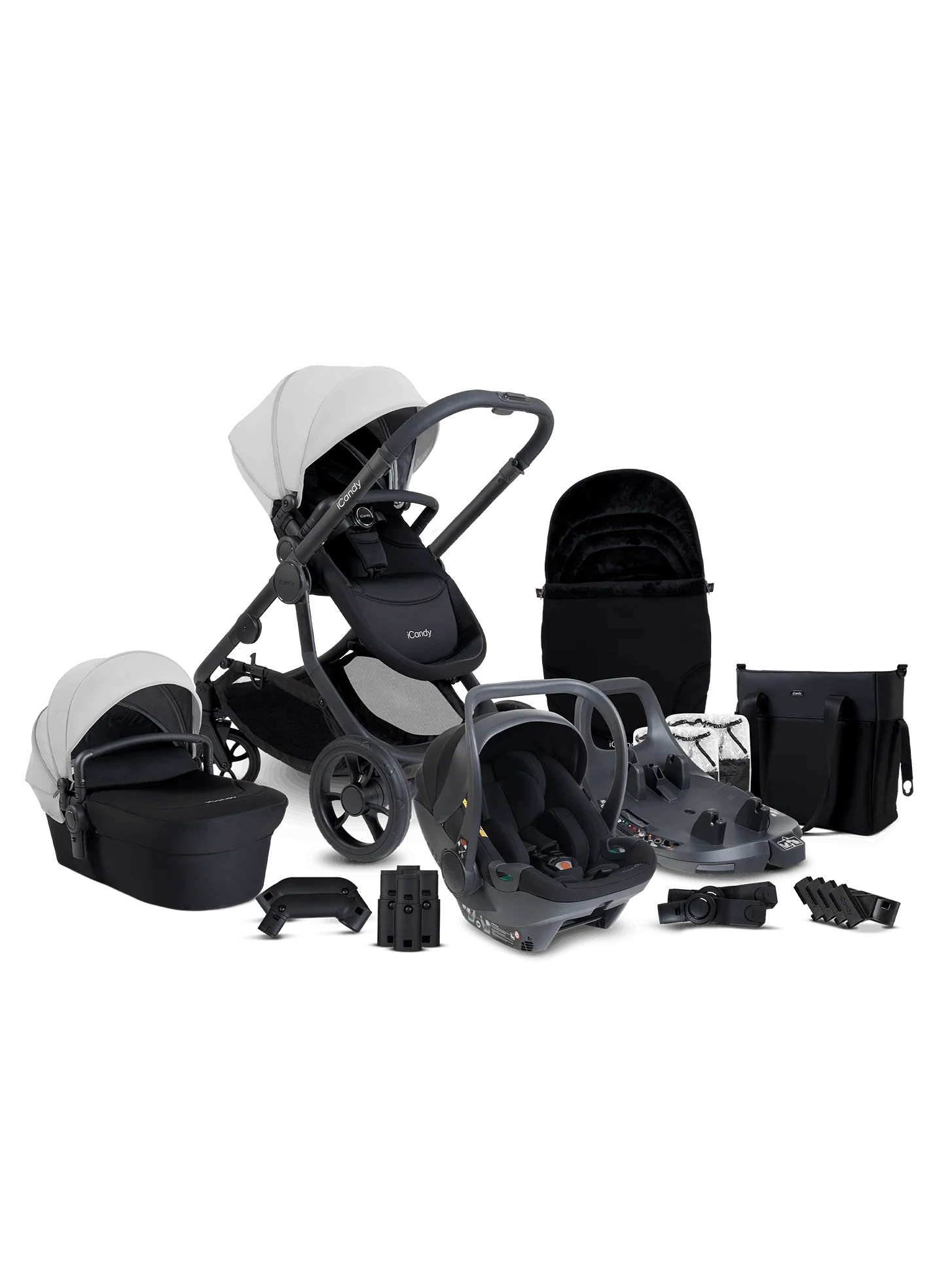 Orange 4 Glacier Travel System & 360 Car Seat