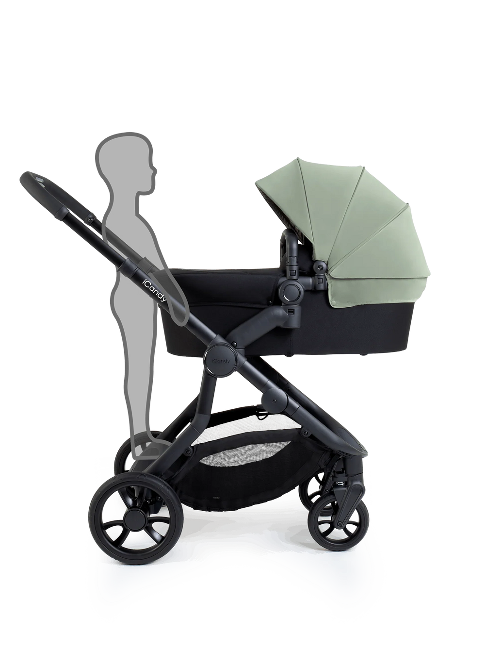 Orange 4 Pistachio Travel System & 360 Car Seat